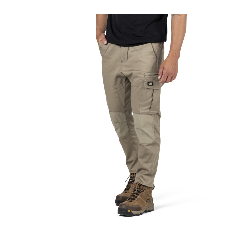 Caterpillar Dynamic Philippines - Mens Pants - Khaki 27140YJAB